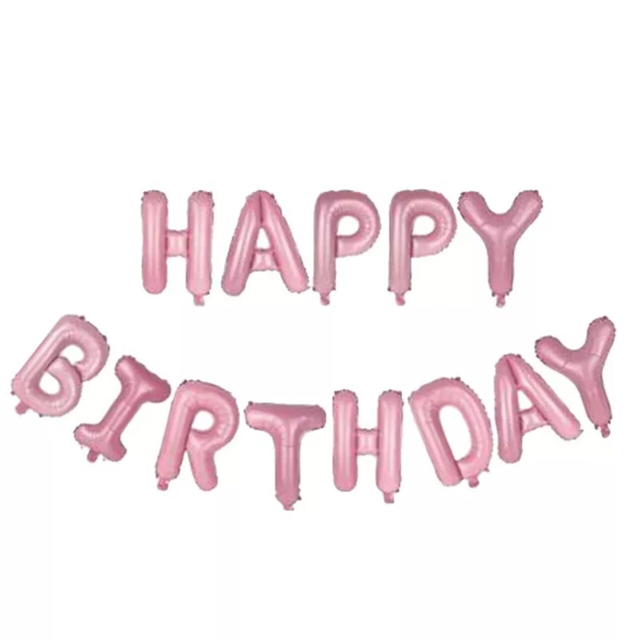 Happy Birthday Self-Inflating Balloon Banner Party Decoration